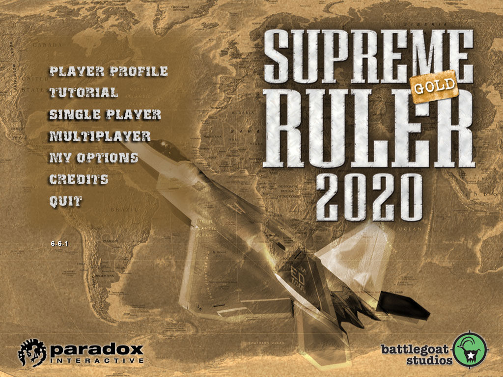 supreme ruler 2020 gold update